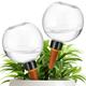 17oz Automatic Plant Watering Globes Plastic Self Watering Plant Waterer Watering Bulbs for Indoor Plants Drip Irrigation Plant Watering Devices with Slow Release Control for Garden