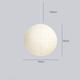 White Round Rice Paper Lantern Pendant Light, Paper Lamps Paper Lights, Easy to Assemble,Fixtures 11.02 15.75 Ceiling Hanging Lamp 30cm