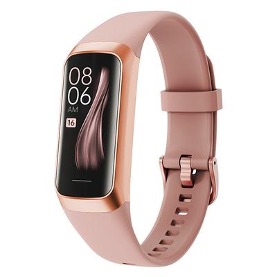 C60 Smart Watch 1.1 inch Smartwatch Fitness Running Watch Bluetooth Pedometer Sleep Tracker Heart Rate Monitor Compatible with Android iOS Women Men Long Standby Step Tracker IP 67 43mm Watch Case