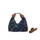 Women's Handbag Crossbody Bag Hobo Bag Denim Party Daily Large Capacity Anti-Dust Geometric Color Block Blue Dark Blue Light Blue