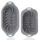 2pcs Rectangular Cake Pans Silicone Lotus/ Spiral/ Braided/ Classic Pattern Cake Baking Pans Fluted Tube Cupcake Cups Mini Bundt Molds For Pudding Breads Cakes And More Pastries Kitchen Baking