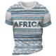Graphic Stripes South Africa Daily Designer Retro Vintage Men's 3D Print T shirt Tee Sports Outdoor Holiday Going out T shirt Red Blue Dark Green Short Sleeve Crew Neck Shirt Spring Summer Clothing