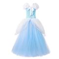 Beauty and the Beast Snow White and the Seven Dwarfs Snow White Cinderella Belle Dress Flower Girl Dress Tulle Dresses Girls' Movie Cosplay Cosplay RedYellow Blue 1 Yellow Children's Day Masquerade