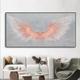 Large Textured painting Wall Art Wing Art Painting Wing Canvas Painting contemporary Angel Wing Hand painted canvas Wing Canvas art Rolled Canvas No Frame