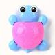 1pcs Cute Turtle Design Storage Rack, Suction Cup Toothbrush Holder, Creative Cartoon Bathroom Storage Organizer, Toothbrush Toothpaste Storage Rack, Bathroom Accessories