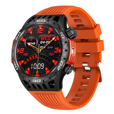 1 New Men And Women Universal Call Smart Watch Compass Heart Rate Monitoring Flashlight Outdoor Sports Waterproof Watch for Apple Huawei Android Smartphone