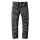 Men's Cargo Pants Cargo Trousers Trousers Camo Pants Print Multi Pocket Plain Camouflage Comfort Breathable Full Length Casual Leisure Sports 100% Cotton Fashion Chic Modern Black Army Green