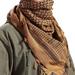1pc 43"*43" Men's Tactical Desert Cotton Thermal Scarf, For Men's Young Men's Gifts