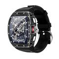 WS-6 Orologio intelligente 1.86 pollice Intelligente Guarda Bluetooth ECG PPG Monitoraggio della temperatura Pedometro Compatibile con Android iOS Da donna Da uomo Standby lungo Chiamate in