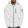 Per uomo Stampe astratte Stelle Felpe Manica lunga Felpe Con cappuccio Di tendenza Giornaliero Da mare Per uscire Primavera Autunno Nero Bianco Blu marino Abbigliamento progettista S M L XL 2XL 3XL