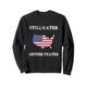 Stillwater United States Vintage United States Flagge Karte Sweatshirt