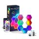 Luce Intelligente LED Smart Luce LED Dimmerabile Pannello Luce Strano 3/6/10 Pacchi Luci LED Esagonali Wifi Bluetooth Alexa RGBIC Lampada da Parete Intelligente Luce Notturna Telecomando APP