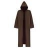 Obi-Wan Kenobi Anakin Skywalker Cavaliere Jedi Costume cosplay mantello con cappuccio Per uomo Per donna Cosplay di film Carnevale Mascherata