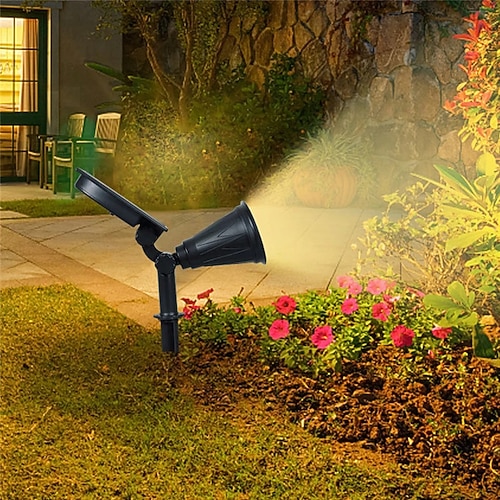 applique solari per esterni ip65 lampada da terra per prato impermeabile rgb che cambia 4 perline a led faretti per paesaggi giardino prato decorazione del cortile luce esterna