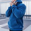 Per uomo Felpa con cappuccio Nero Blu Verde scuro Verde Con cappuccio Liscio Sportivo Giornaliero Sport Cotone Originale Informale Autunno inverno Abbigliamento Felpe con cappuccio Felpe