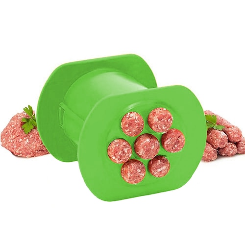 macchina per salsicce manuale, riempitrice per carne di salsiccia cevapcici con una pressa, per tritacarne manuale