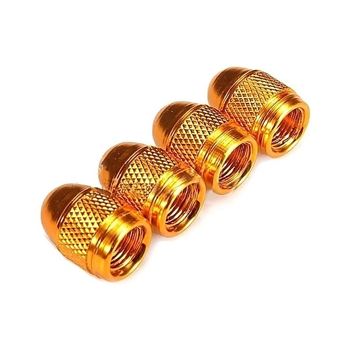 starfire 4 pezzi universali valvole per pneumatici in alluminio tappi parapolvere copri stelo copri stelo per accessori per decorazioni bici camion auto