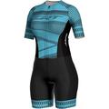 Per donna Tuta da triathlon Manica corta Triathlon Argento Giallo Chiaro Grigio scuro Pop art Bicicletta Licra Gli sport Pop art Abbigliamento