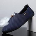 Per uomo Mocassini e Slip-Ons Scarpe casual da uomo Mocassino Scarpe comfort Classico Informale Giornaliero Retato Traspirante Comodo Antiscivolo Mocassino Nero Blu Grigio Estate Primavera