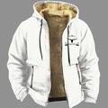 Per uomo Stampe astratte Cowboy Felpe Manica lunga Felpe Con cappuccio Giornaliero Informale Per eventi Da mare Autunno inverno Nero Bianco Rosso Abbigliamento progettista S M L XL XXL 3XL