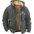 Per uomo Stampe astratte Cowboy Felpe Manica lunga Felpe Con cappuccio Giornaliero Informale Per eventi Da mare Autunno inverno Nero Bianco Rosso Abbigliamento progettista S M L XL XXL 3XL