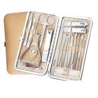 19 pezzi kit tagliaunghie set manicure kit pedicure professionale in acciaio inossidabile per strumenti per la cura delle unghie