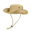 Per uomo Cappelli da pescatore Cappello da sole Cappello da pescatore Cappello Boonie Cappello da escursione Nero Blu Poliestere Viaggi Stile da spiaggia Esterno Da mare Liscio Protezione solare UV