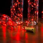 led luci stringa bottiglia a forma di sughero decorazione di nozze all'aperto 2m led notte luce stellata 30 pz 12 pz 10 pz filo di rame tappo bottiglia di vino lampada festa di nozze decorazione