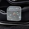 starfire glitter cestino per auto scatola di immagazzinaggio spazzatura grabber bling strass porta cestino forniture auto accessori per interni auto