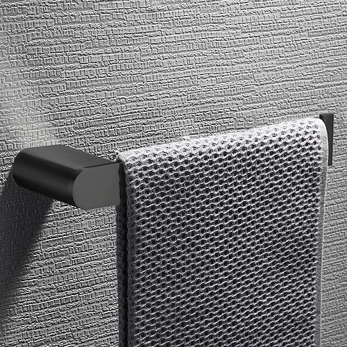 il set di accessori per il bagno in acciaio inossidabile include porta accappatoio, portasciugamani, portasciugamani, porta carta igienica con ripiano per telefono e accessori per il lavaggio, bagno