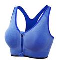 reggiseno sportivo da donna con supporto elevato, reggiseno da corsa, reggiseno senza cuciture con schiena incrociata, top imbottito, yoga, fitness, palestra, allenamento, traspirante, antiurto,