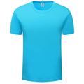 Per uomo T-shirt da corsa Manica corta Maglietta Sportivo Traspirante Asciugatura rapida Leggero Fitness Allenamento in palestra Corsa abbigliamento sportivo Abbigliamento sportivo Tinta unita Nero