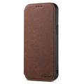 telefono Custodia Per iPhone 17 Pro Max 17 Air 16 15 14 Pro Max Plus 13 12 Pro Max Custodia Portafoglio Custodia a Flip Con Magsafe con Supporto Magnetico Slot per Carte Tinta unica TPU Pelle PU