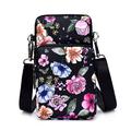 18 colori mini borsa per cellulare multifunzione 3 strati tasche con cerniera portamonete portachiavi borsa sportiva a tracolla