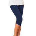 Per donna Pantaloni da yoga Protezione Solare Controllo addominale Sollevamento glutei Vita Alta Yoga Fitness Allenamento in Palestra Leggings Capri Pantaloni Lilla Nero Bianco Gli sport