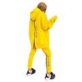 Per donna Tuta da Ginnastica Tuta da Allenamento Primavera Patchwork 2 Pezzi Lettera Set di Abbigliamento Completo Abbigliamento Nero Bianco nero Camminata Jogging Corsa Calore Termico Antivento