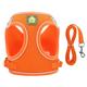 set di imbracatura per animali domestici guinzaglio per cani in stile gilet guinzaglio per cani traspirante riflettente adatto per piccoli cani medi