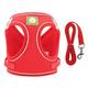 set di imbracatura per animali domestici guinzaglio per cani in stile gilet guinzaglio per cani traspirante riflettente adatto per piccoli cani medi
