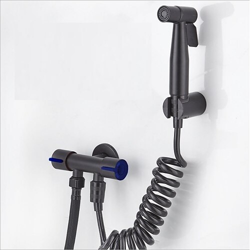 kit doccetta wc bidet spruzzatore a parete in acciaio inox 304 wc bidet soffione doccia con flessibile set pulizia bagno