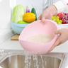 Lavabo da cucina multifunzionale da 1pc: comode funzioni per lavare il riso, drenare l'acqua di più - perfetto per tutti gli usi in cucina!