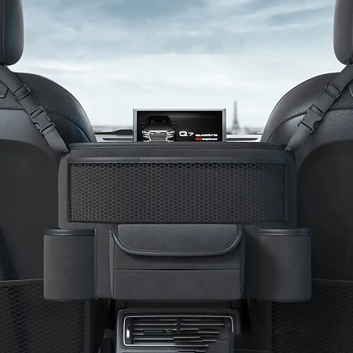 porta borsa per auto tra i sedili porta borsa per auto di grande capacità console automobilistiche organizzatori per l'organizzatore dell'auto per l'archiviazione del telefono dei documenti