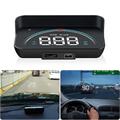obd2 gps per auto proiettore m8 mph kmh auto hud tachimetro parabrezza 3.5 ''dimensioni dello schermo hd auto head-up display allarme accessori