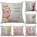 1 set di 6 pezzi fodera per cuscino serie botanica decorativo federa per cuscino casa divano cuscino decorativo per esterno/interno per divano divano letto poltrona