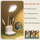 lampada da tavolo lampada da tavolo da lettura da tavolo lampada da tavolo a led uso plug-in piccola lampada da tavolo per bambini e studenti per imparare a leggere lampada da scrivania con portapenne