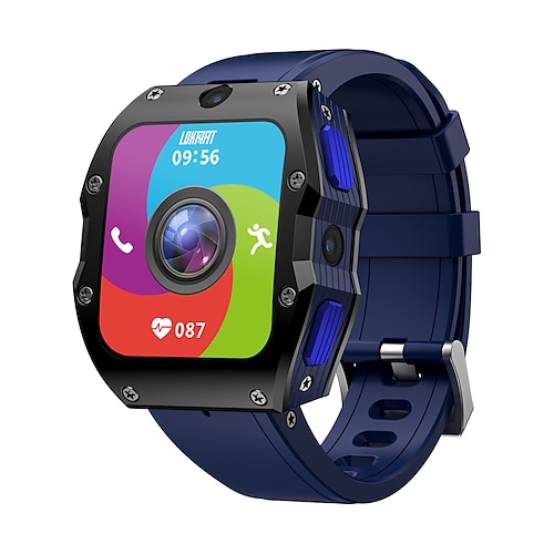 lokmat appllp 3 max smartwatch 2.02 pollici 4g lte cellulare smartwatch telefono 3g 4g bluetooth contapassi promemoria chiamate tracker attività compatibile con android ios donna uomo gps chiamate in