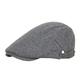 Per uomo Cappello basco Beretti newsboy Berretto da tassista Cappello da strillone Nero Blu marino scuro Cotone La moda degli anni '20 Contemporaneo moderno Gentile Abbigliamento per il tempo libero