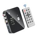 2in1 bluetooth 5.0 ricevitore trasmettitore fm stereo aux jack da 3,5 mm rca ottico chiamata in vivavoce nfc adattatore audio bluetooth wireless tv