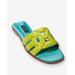 Boston Proper - Green Blue - Slide Sandal - 7.5