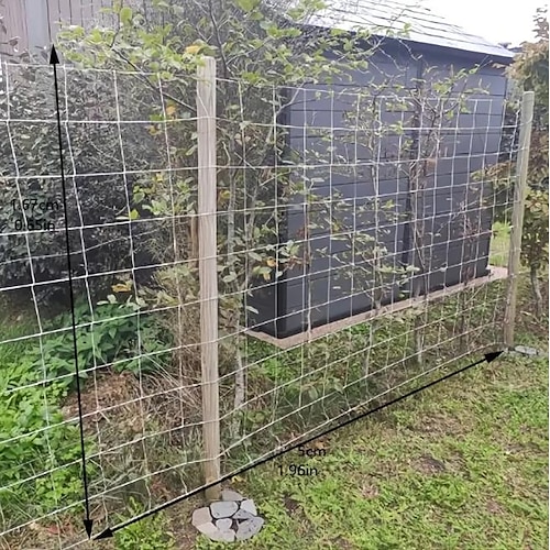 pergola in poliestere per piante rampicanti, rete fai da te riutilizzabile da 5 15 piedi per piantare, forniture da giardino, strutture di supporto per piante