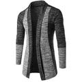 Per uomo Felpa Cardigan Maglia Standard Tinta unita A V Giornaliero Fine settimana Abbigliamento Inverno Primavera Grigio scuro Marrone M L XL